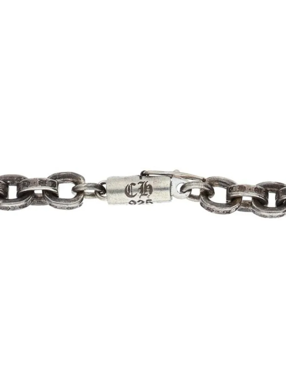 Chrome Hearts Paper Chain 20 Silver Necklace